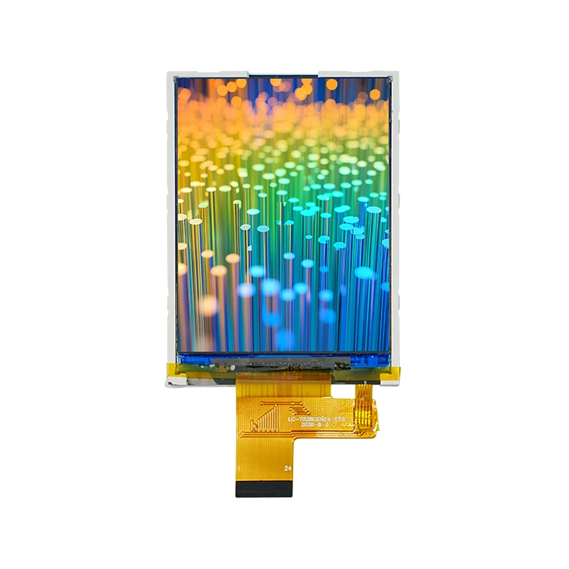 2.4 '' Modul Tampilan LCD TFT kecil yang biasanya putih