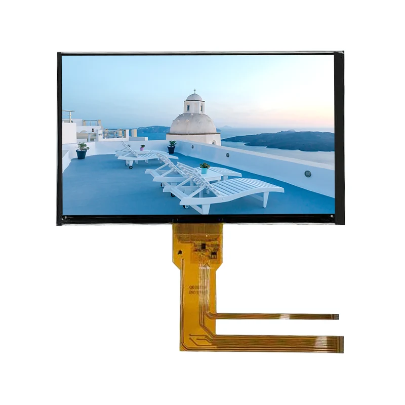 Modul Layar Sentuh Dalam Sel IPS Tipis Biasanya Hitam 7,0 Inci Modul Layar Sentuh Dalam Sel IPS Tipis Biasanya Hitam 7,0 Inci